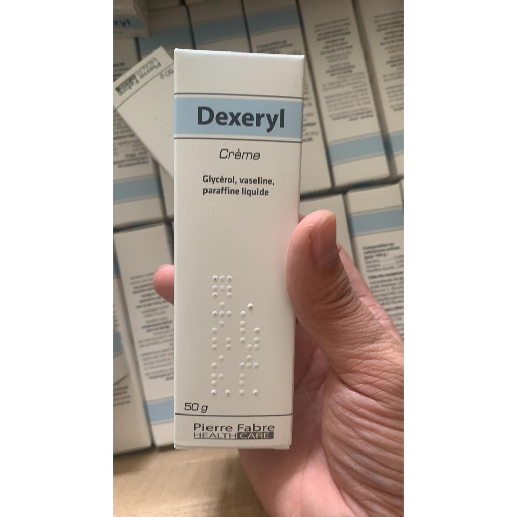 kem nẻ pháp, nẻ chàm, Dexeryl (glycerol vaseline paraffine liquide)