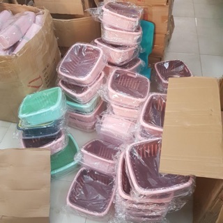 Rổ đựng 3 in 1 có nắp