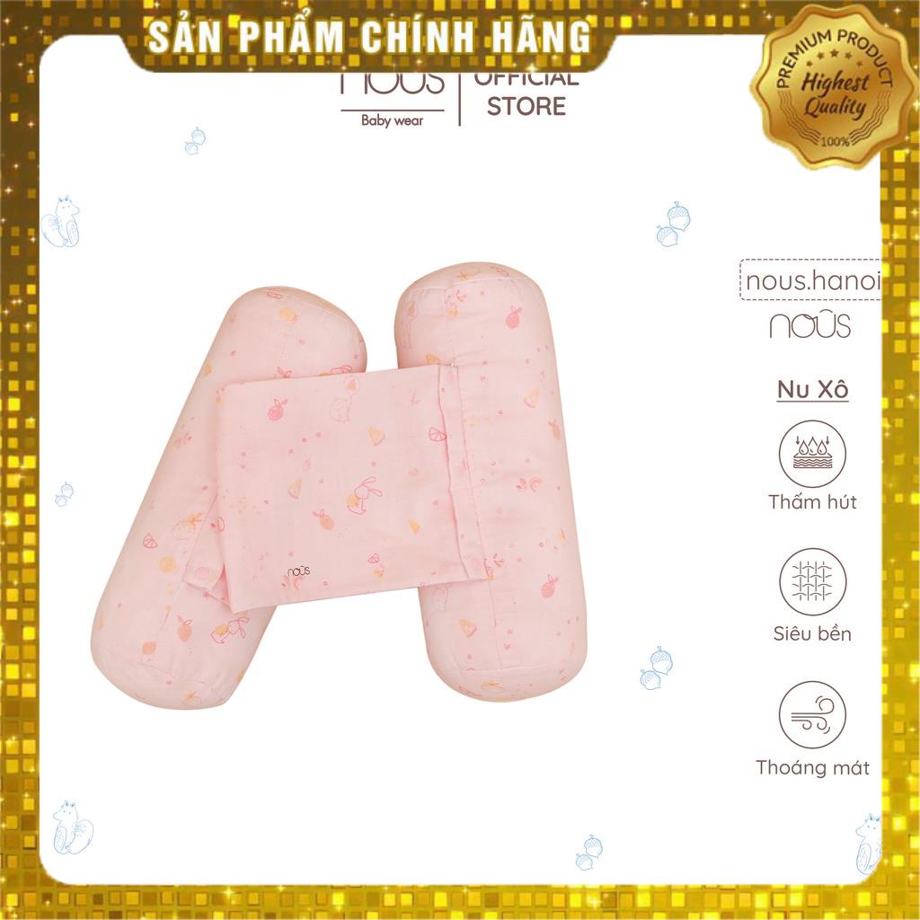 Gối Chặn Hồng Hình Hoa Quả Nous (Dành cho bé sơ sinh)