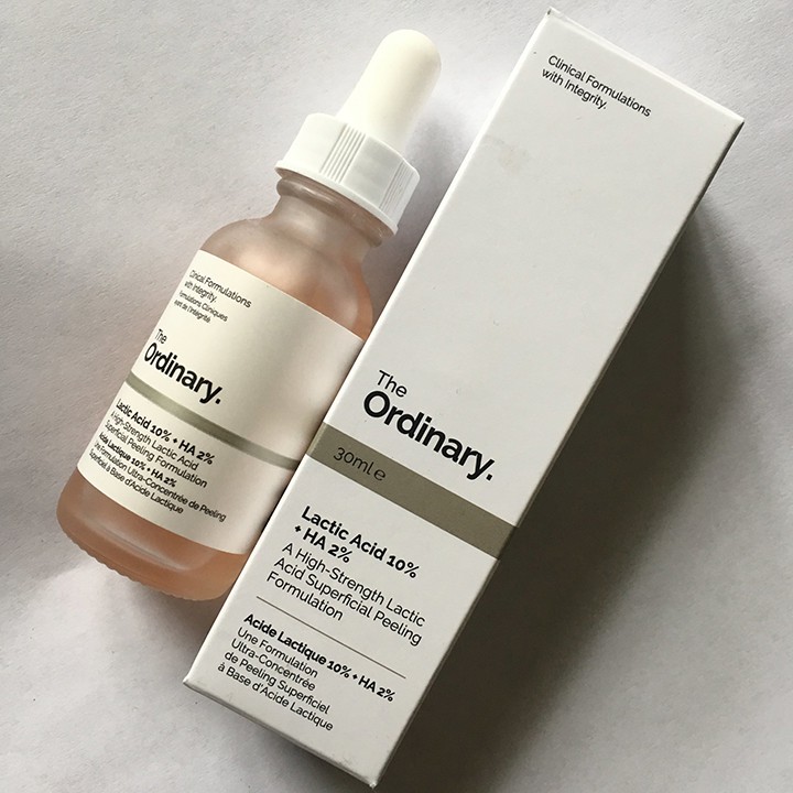 Tinh chất The Ordinary Lactic Acid 5%/10% + HA cấp nước, sáng mịn da  - Cila House