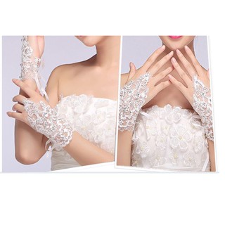 GĂNG TAY CÔ DÂU 80 số 2 Phụ kiện cưới, chụp ảnh, tham gia sự kiện