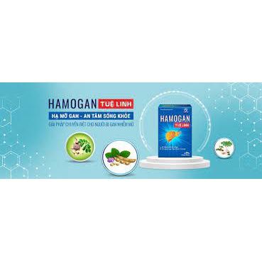 [MẪU MỚI] ✅Hamogan Tuệ Linh - [Chính hãng] - Giúp hạ mỡ gan, giảm mỡ máu, hỗ trợ bệnh xơ gan - Hộp 30 Viên TUỆ LINH
