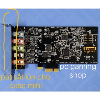 card sound Creative Audigy FX SB1570 khe cắm pcie1x  nghe nhạc rất hay