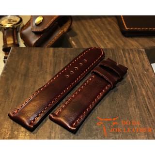 Dây đồng hồ da bò thật