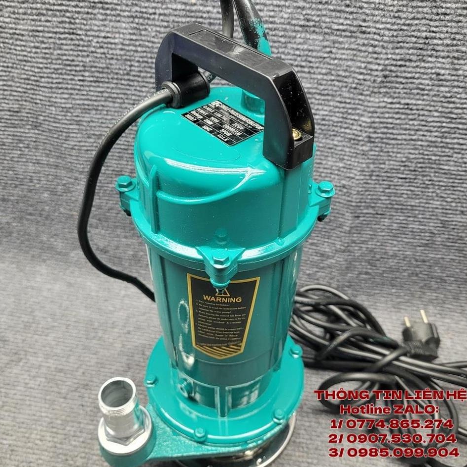 Máy bơm nước chìm | Bơm tõm 370W 25 lít/ phút ( Cam kết lõi đồng 100%) - SIÊU BỀN