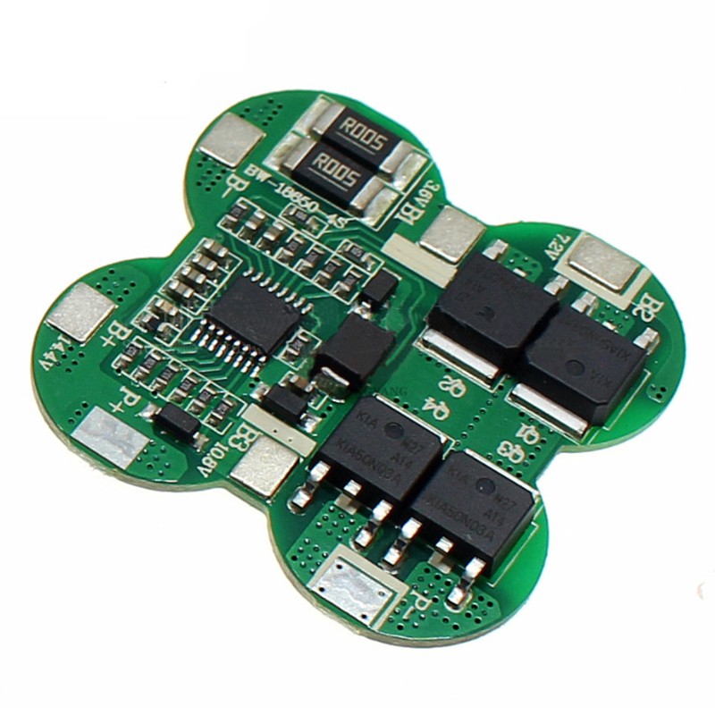 Bảng Mạch Bảo Vệ Pin lithium 4S 20A 14.8V 18650 16.8V Sự Bảo Vệ