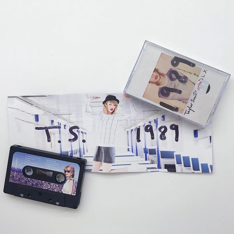 Album Ảnh cassette 1 Băng cassette 19songs taylor swift - 1989