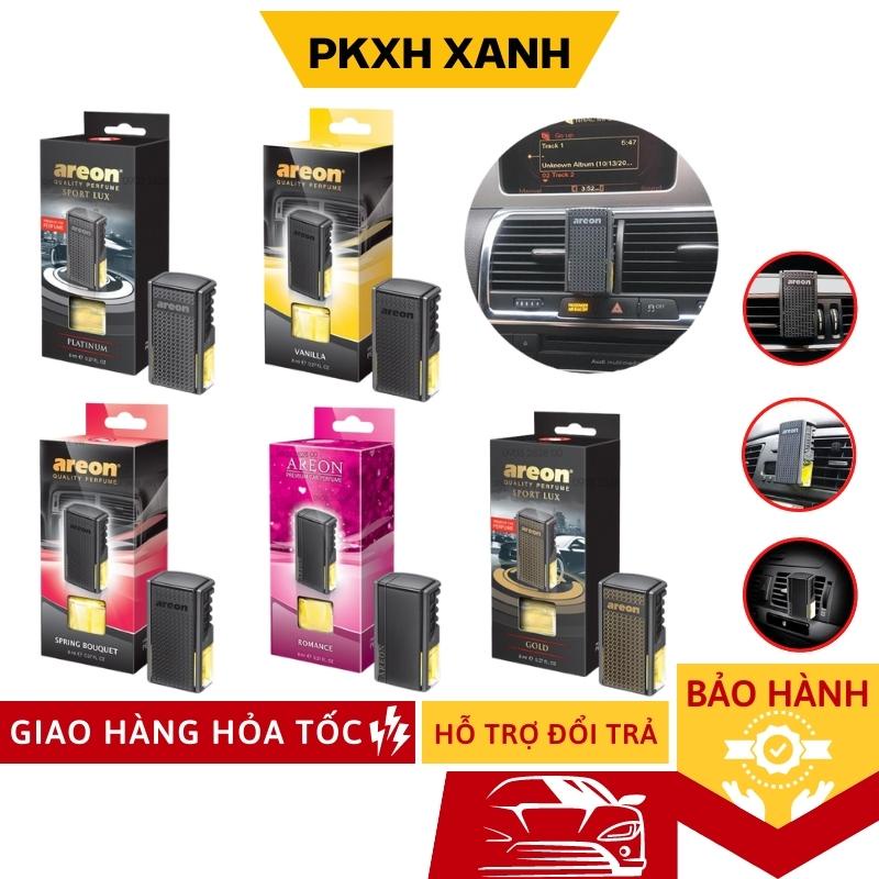 Nước Hoa AREON, Nước Hoa Ô Tô Kẹp Cửa Gió Khử Mùi Xe Hơi Mát Dịu