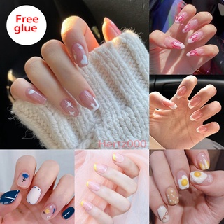 Bộ Móng Tay Giả Chống Thấm Nước Dễ Thương Có Thể Tái Sử Dụng Nhiều Lần