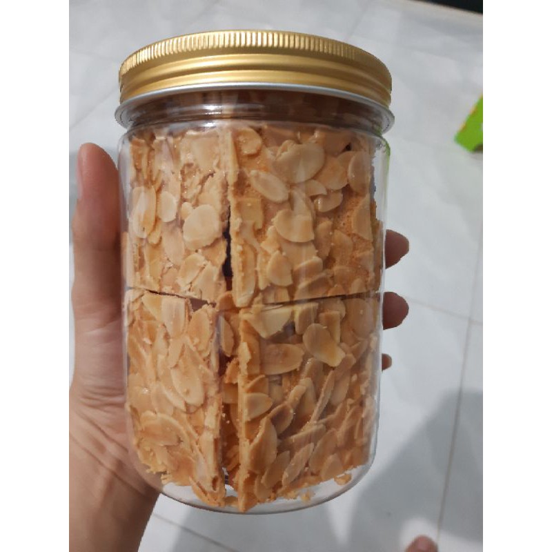 Bánh Ngói Hạnh Nhân Keto Đường Ăn Kiêng  300g