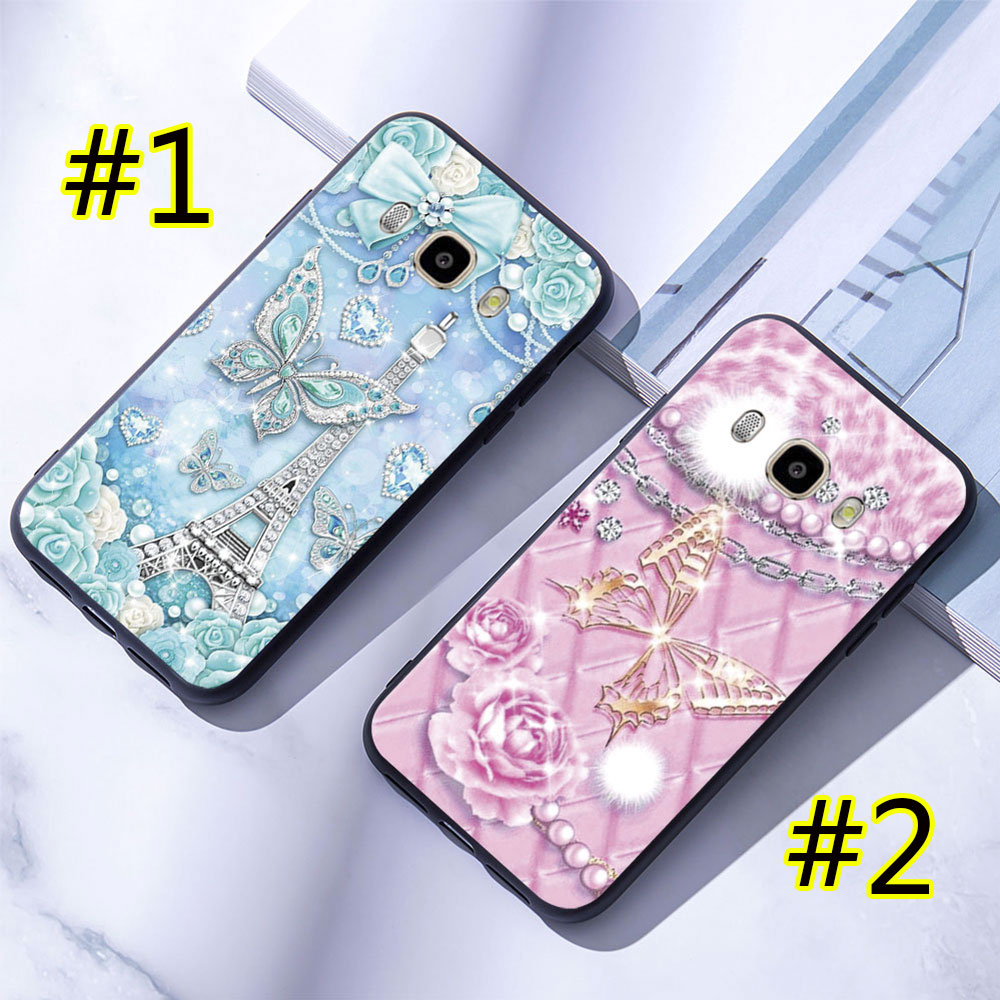 Ốp Điện Thoại Mềm Samsung Galaxy J5 / J7 2015 / 2016 / 2017 Pro Bướm Kim Cương | BigBuy360 - bigbuy360.vn