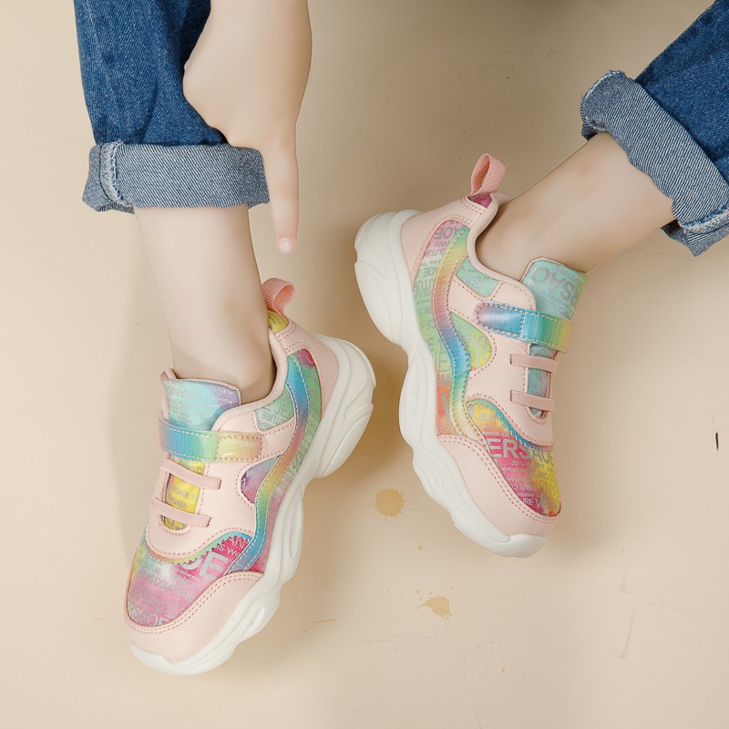 Fashionable Soft Sneakers For Girls Size 22-30