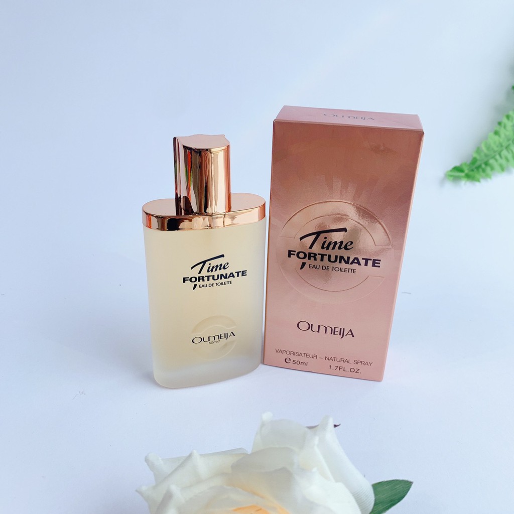 Nước hoa dầu thơm nữ Time Fortunate Eau De Toilette 50ml