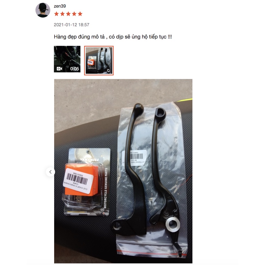 Cặp tay thắng exciter 135,tay thắng exciter 150 màu đen chất lượng đảm bảo thanh khang.