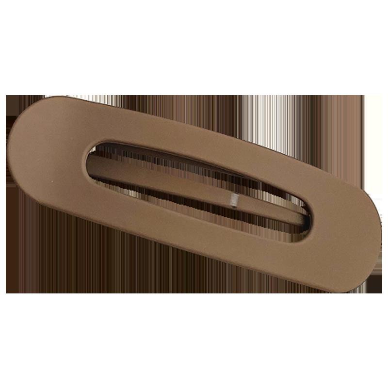 Kẹp tóc màu trơn kiểu dáng đơn giản phong cách Hàn Quốc cho nữ