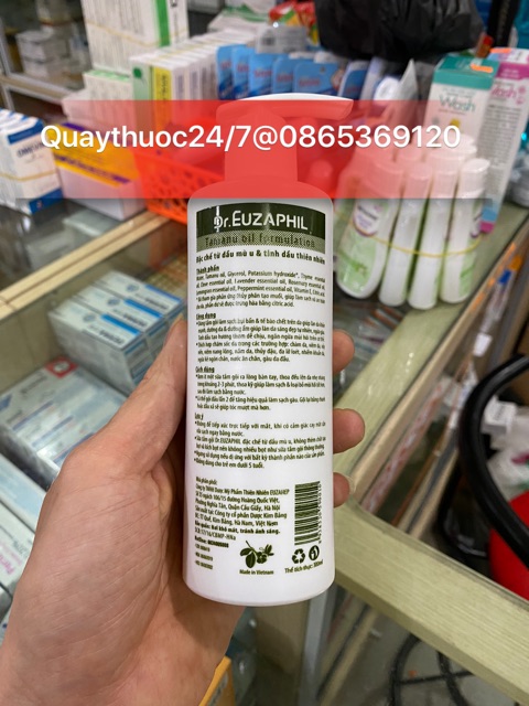 SỮA TẮM GỘI DR EUZAPHIL CHO NGƯỜI LỚN (300ml)