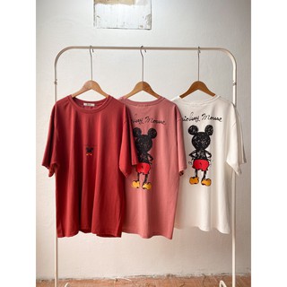 Áo thun cotton phông rộng quảng châu- hình thật shop chụp