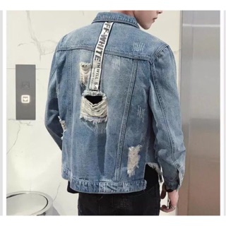 Áo khoác Jeans OFF WHITE