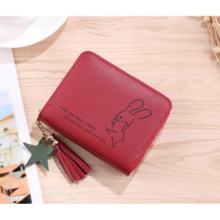 Ví Ngắn Nữ Cầm Tay CHú Thỏ I HAVE JUST TRIED Dễ Thương Siêu Hot