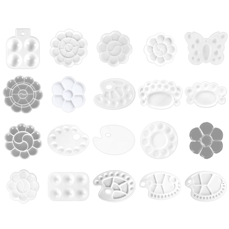 Khay Đựng Màu Vẽ Bằng Nhựa Acrylic Dành Cho Trẻ Em Và Người Lớn