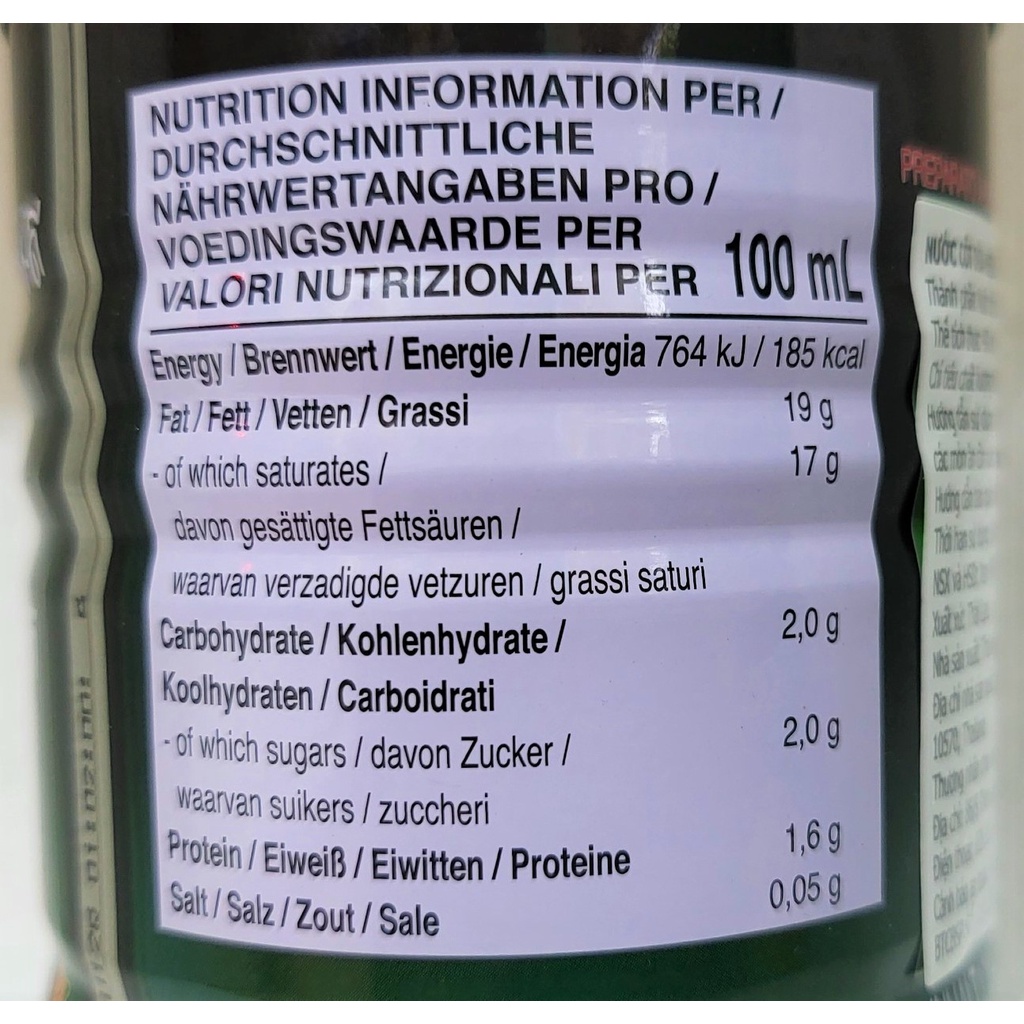 [Hộp 400ml] NƯỚC CỐT DỪA (60%) [Thailand] AROY-D Coconut Milk (pkg)