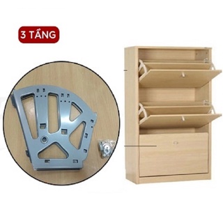 Phụ Kiện giá xoay tủ giày 3 ngăn (1 bộ / 2 cái)