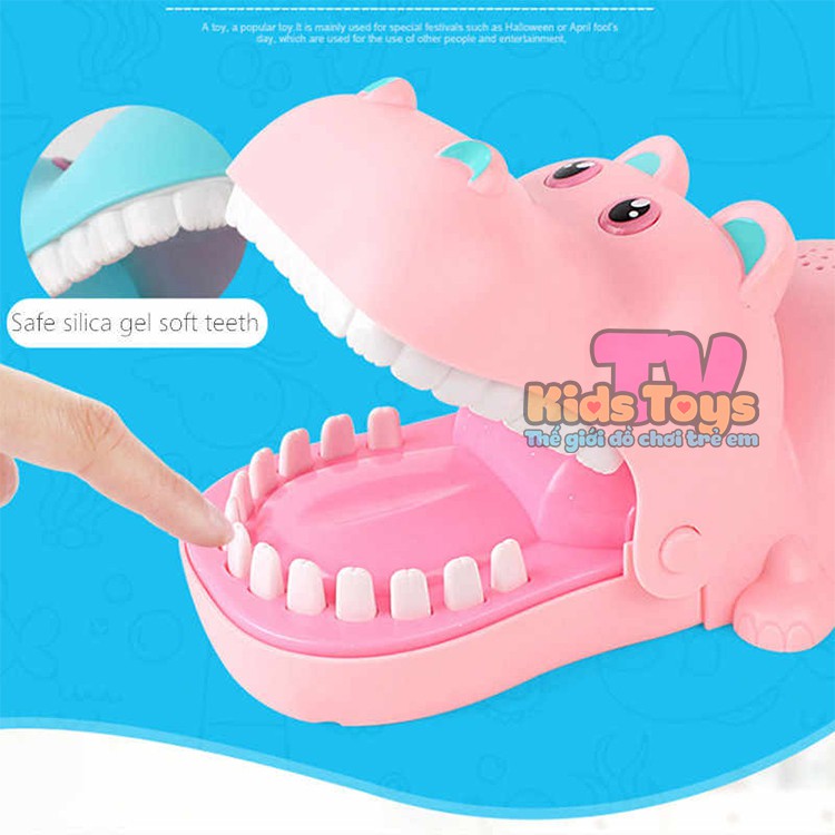Đồ chơi khám răng Hà Mã - trò chơi tương tác của con cùng với cả gia đình
