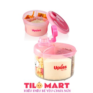 Hộp chia sữa 3 ngăn/ 4 ngăn UPASS - không BPA