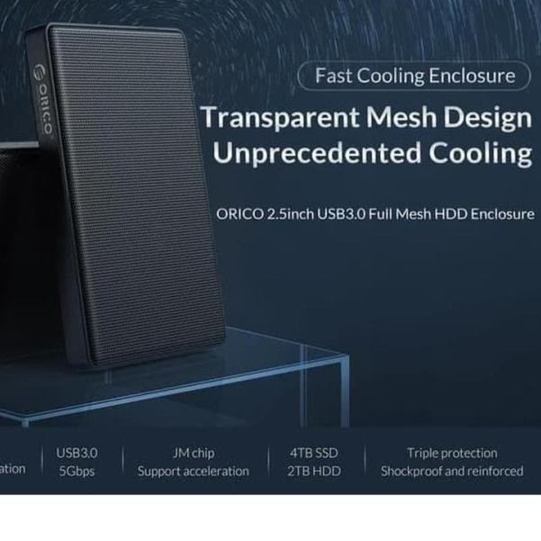 Hộp Đựng Ổ Cứng Ngoài Orico Hdd 2.5inch Usb3.0-2169U3 | BigBuy360 - bigbuy360.vn