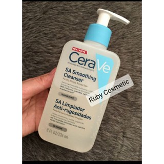 Sữa rửa mặt cho da dầu mụn Cerava SA Smoothing 236ml