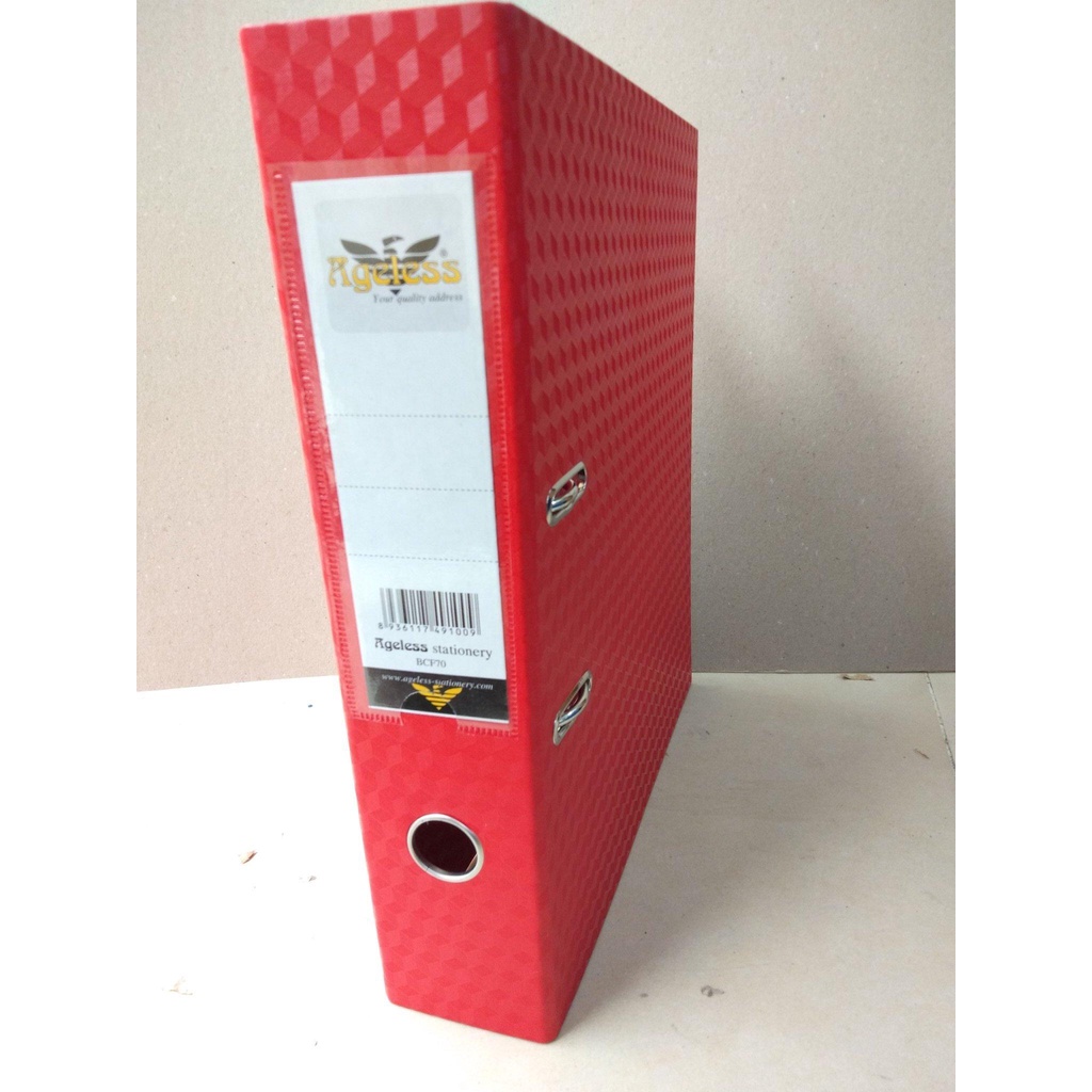 Bìa Còng Ageless F4-7cm 3 màu Xanh lá, Đỏ , Đen thích hợp cho văn phòng