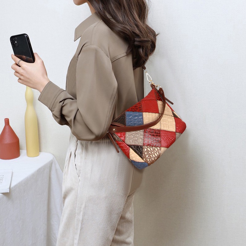 Túi Xách Da Đeo Chéo Kiểu Dáng Sang Trọng Dành Cho Nữ