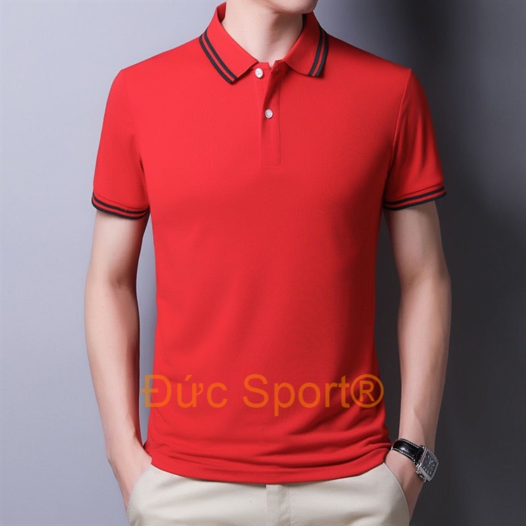 Áo thun nam nữ Đức sport, polo nam nữ cộc tay form rộng thể thao, áo phông cặp có cổ tay lỡ đẹp | BigBuy360 - bigbuy360.vn