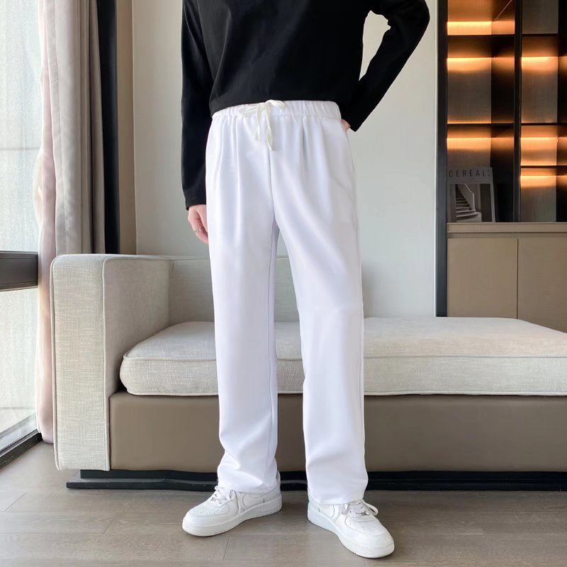 Quần tây mỏng lưng thun co giãn tốt có 5 màu trơn thời trang mùa hè cao cấp thường ngày cho nam size M-3XL