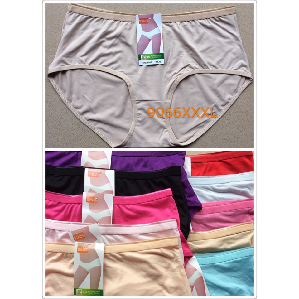 10 quần cotton sợi tre Thái big size 45-75kg | BigBuy360 - bigbuy360.vn