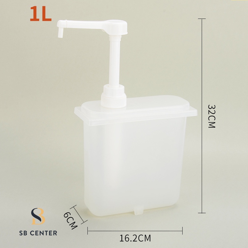 Bình Nhựa Đựng Siro Vòi Bơm 30ml Cao Cấp