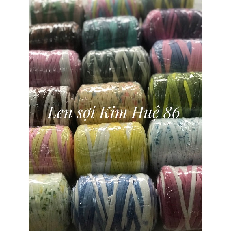 Sợi vải loang T-shirt cuộn 250g ( từ màu 38 đến màu 61)
