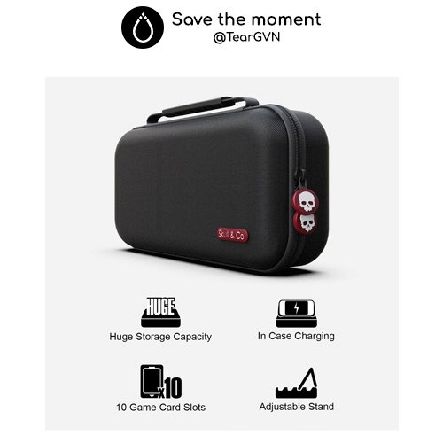 [Mã 2611DIENTU500K hoàn 7% đơn 300K] Túi Maxcarry (Skull & Co) cho Switch Oled / Switch | BigBuy360 - bigbuy360.vn