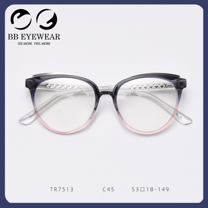 BB EYEWEAR CT10 Kính Cận Nữ Mắt Mèo Thời Trang Chống Tia Bức Xạ ánh Sáng Xanh Gọng Nhựa siêu bền
