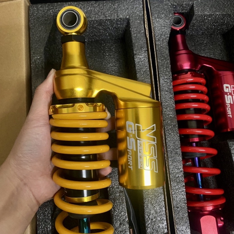 Phuộc nhún sau Yss bình dầu khắc gắn cho các xe tay ga 1 phuộc Vario Click Vision Janus Lead ...