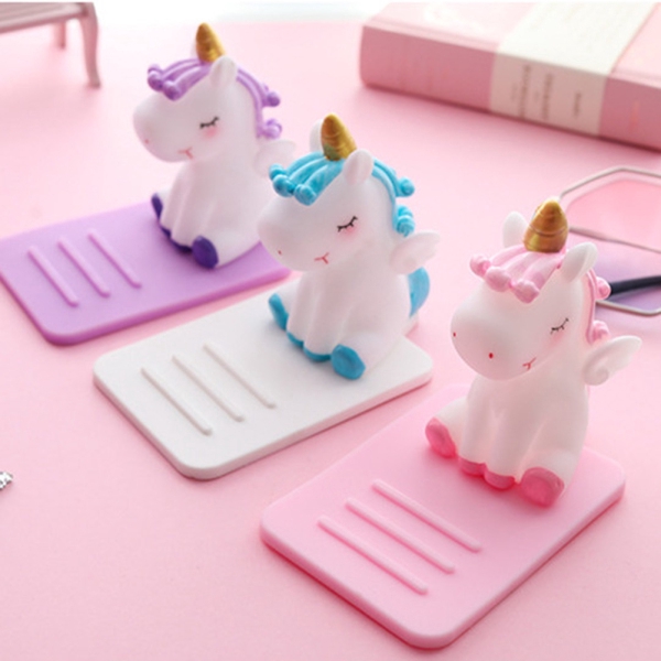 Giá đỡ điện thoại bằng nhựa PVC hình nhân vật hoạt hình dễ thương | BigBuy360 - bigbuy360.vn