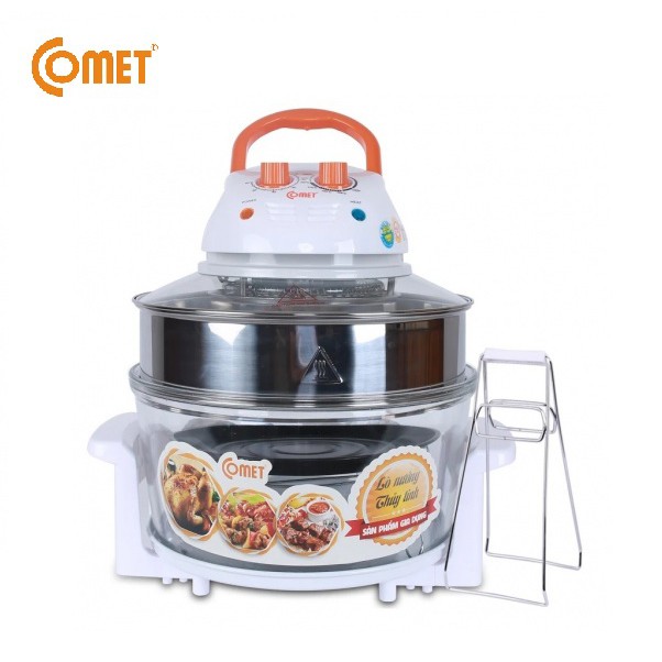 Lò nướng thủy tinh Comet CM8628 Dung tích 12L