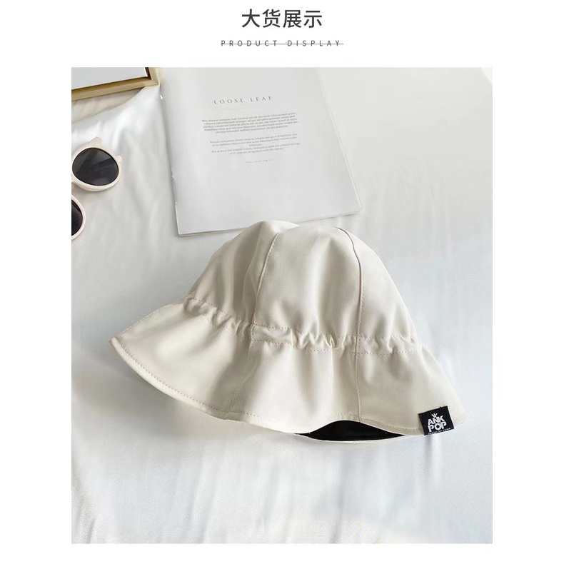 Nón Bucket Hai Mặt Phong Cách Hàn Quốc Thời Trang Mùa Hè Cho Nữ