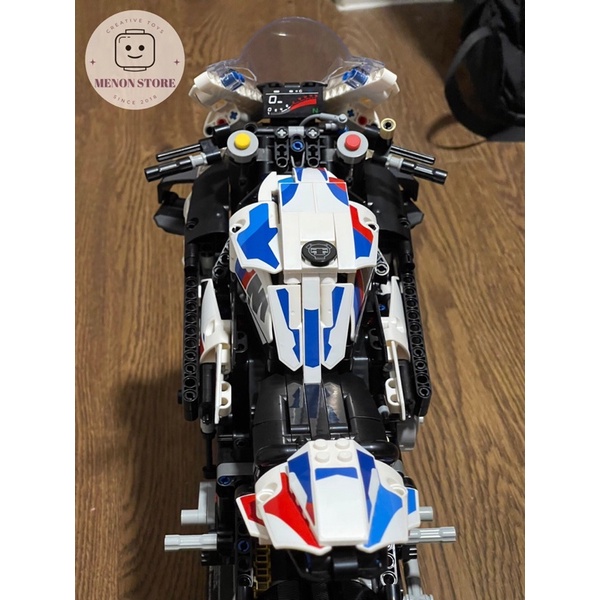 Đồ chơi lắp ráp Technic 50002 7800 A2118 42130 Mô hình xe BMW M1000RR - Xếp hình thông minh