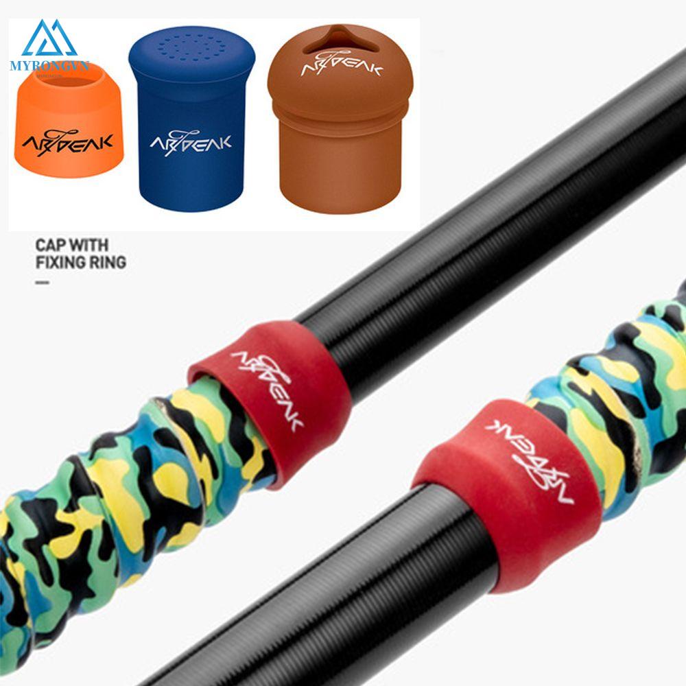 Vòng bọc bảo vệ cần câu cá làm từ silica gel màu sắc ngẫu nhiên sử dụng tiện lợi