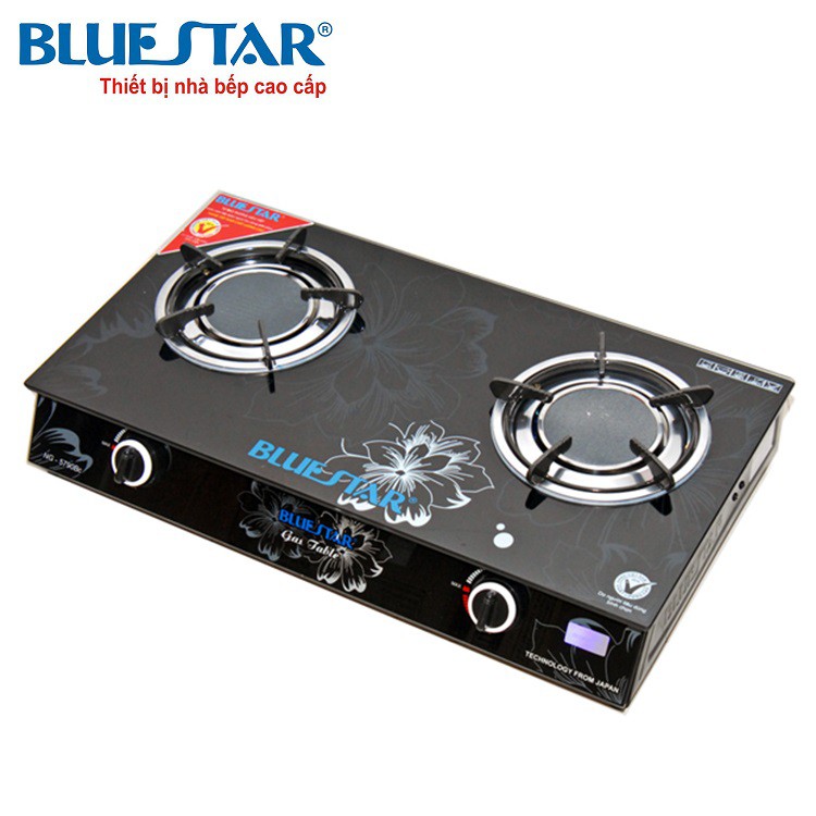 Bếp gas hồng ngoại Bluestar NG-5790BC (Vân hoa), Đánh lửa Magneto 2 vòng lửa