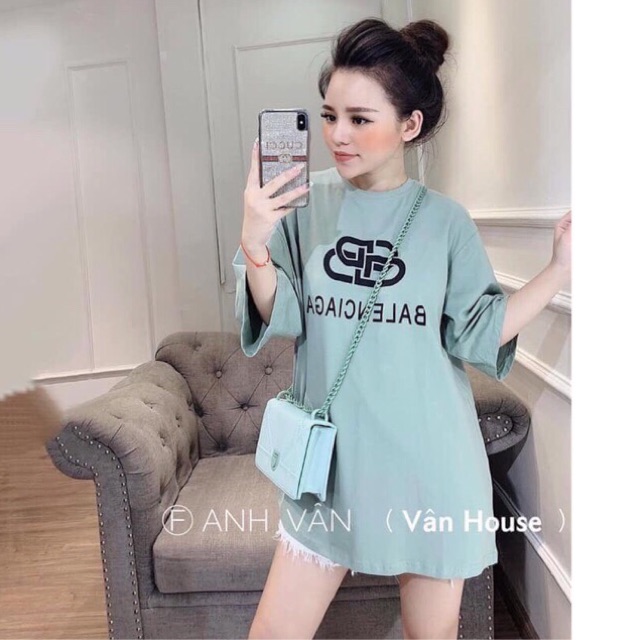 Áo phông rộng tay in BB