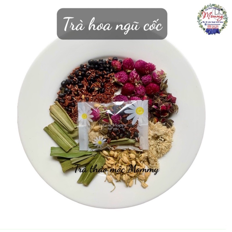 Trà hoa ngũ cốc giảm cân 1 gói lẻ dùng thử