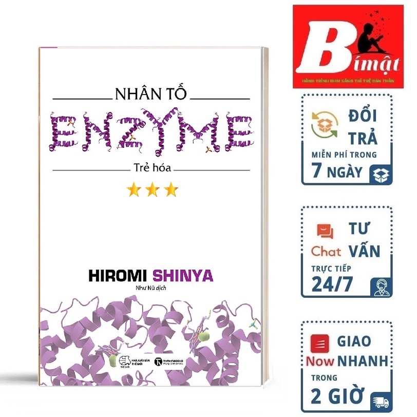 Sách - Nhân Tố Enzyme - Trẻ Hóa - Tác giả: Hiromi ShinyaTặng Bookmark