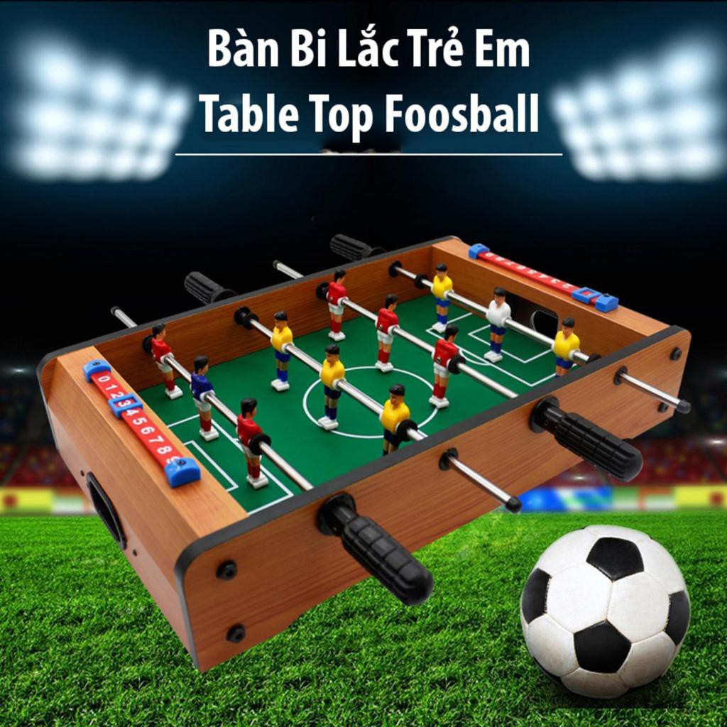 ✔️  bàn bi lắc,Đồ chơi bàn bi lắc bóng đá Table Top Foosball  - Bảo hành úy tín 1 đổi 1